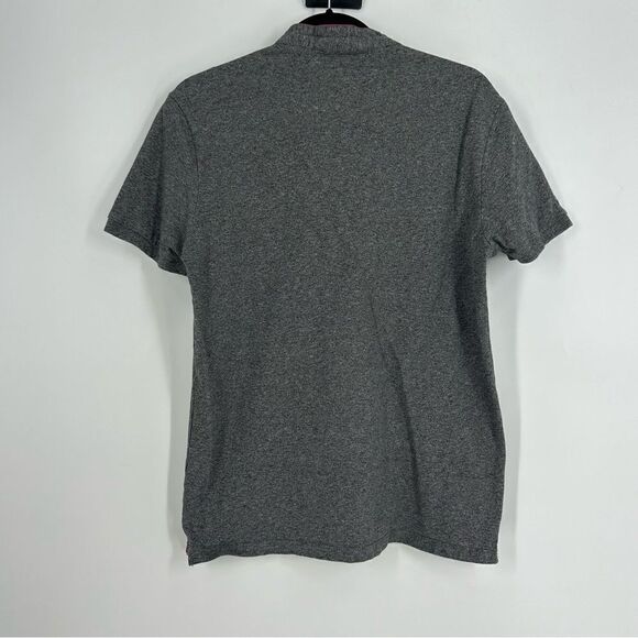 THE KOOPLES Officer Collar Polo Shirt With Contrasting Trim Sz L Classic Fit - Picture 6 of 9